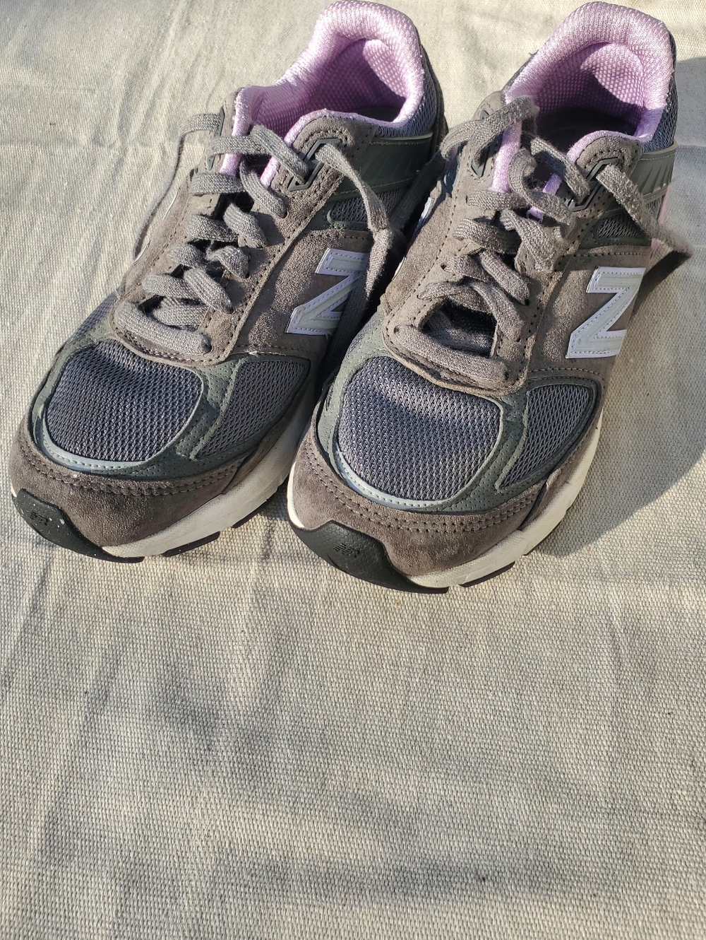 Women's New Balance 990v5- Gray & Lavender
